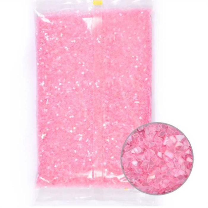 Pink Glass Flakes (450g) RS2012 image 0