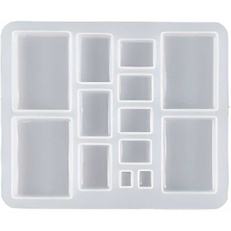 Compact Square Silicone Casting Mould image 0