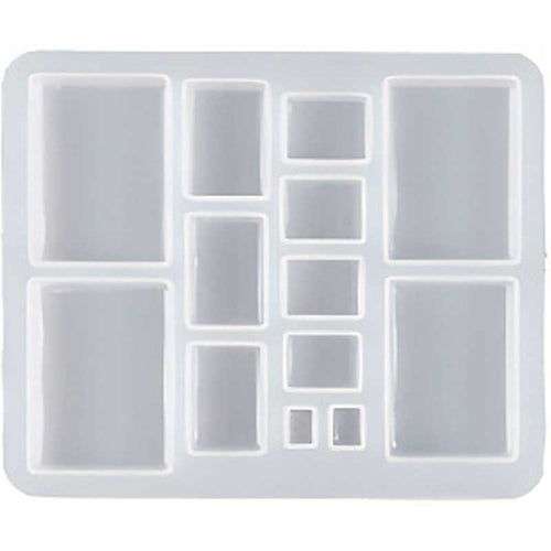 Compact Square Silicone Casting Mould image 0