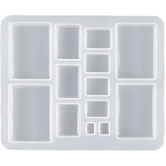 Compact Square Silicone Casting Mould image 0
