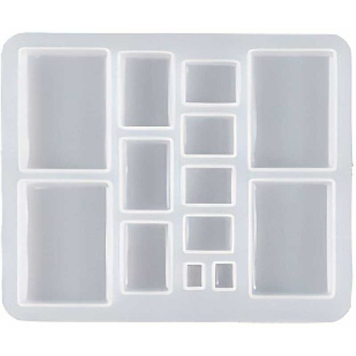 Compact Square Silicone Casting Mould image 0