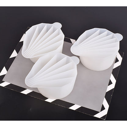 6 Slot Colour Pour Silicone Mould image 1