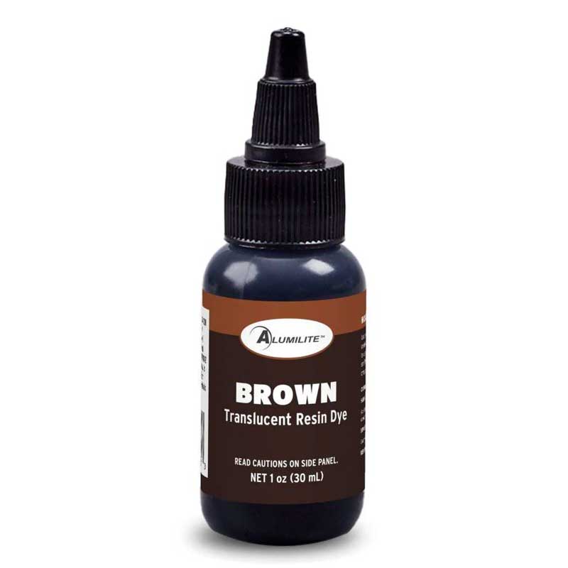 Alumilite Translucent Brown Liquid Epoxy Dye (1oz) image 0