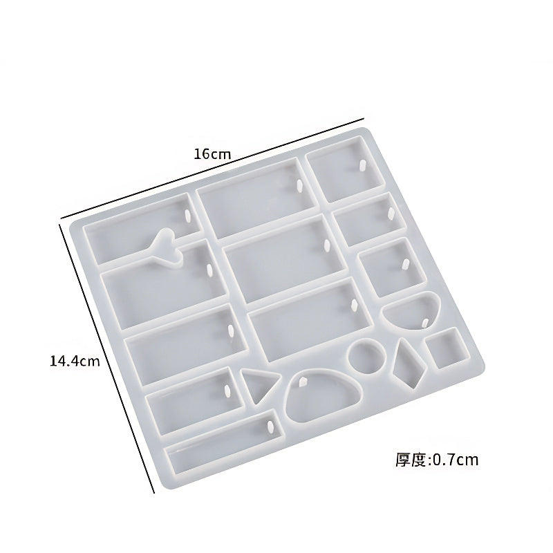 Rectangle & Mixed Shape Silicone Mould image 1