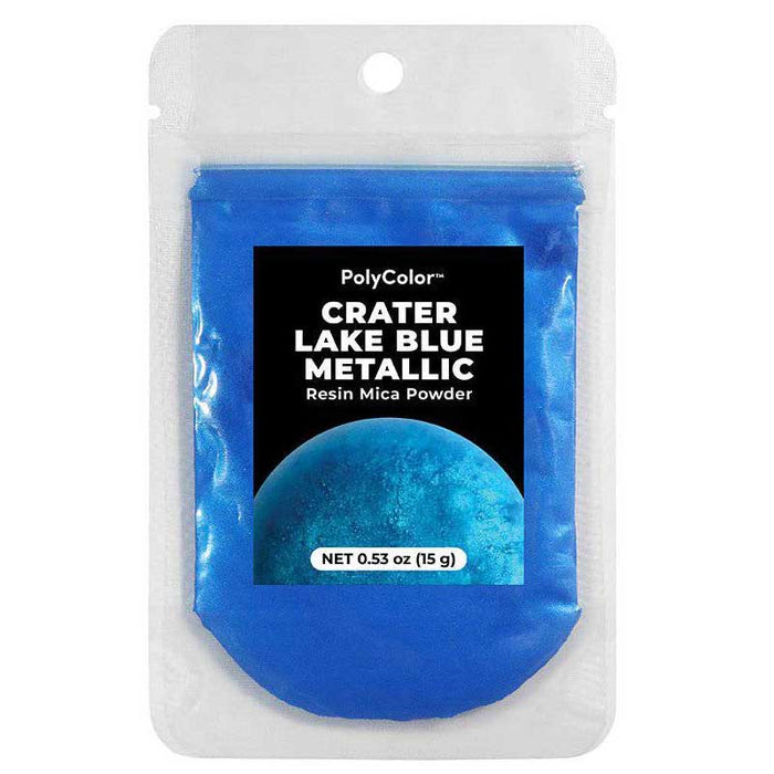 Alumilite Crater Lake Blue Metallic Pigment Powder (15g) image 0