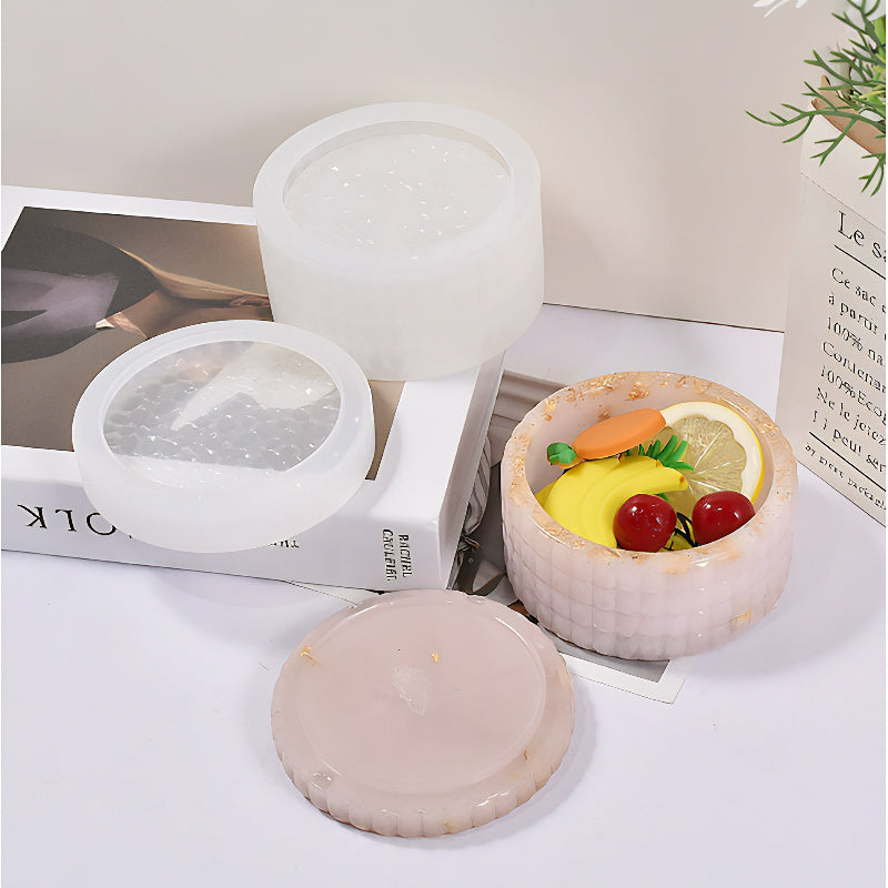 Round Storage Box Silicone Mould image 6