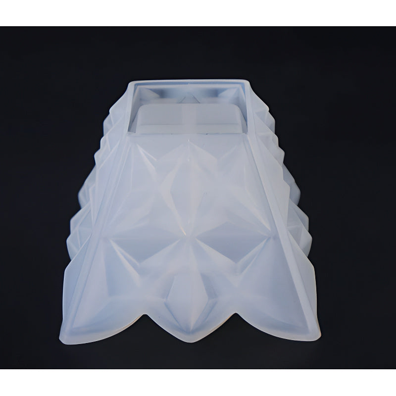 Faceted Lidded Trinket Jar Silicone Mould image 1