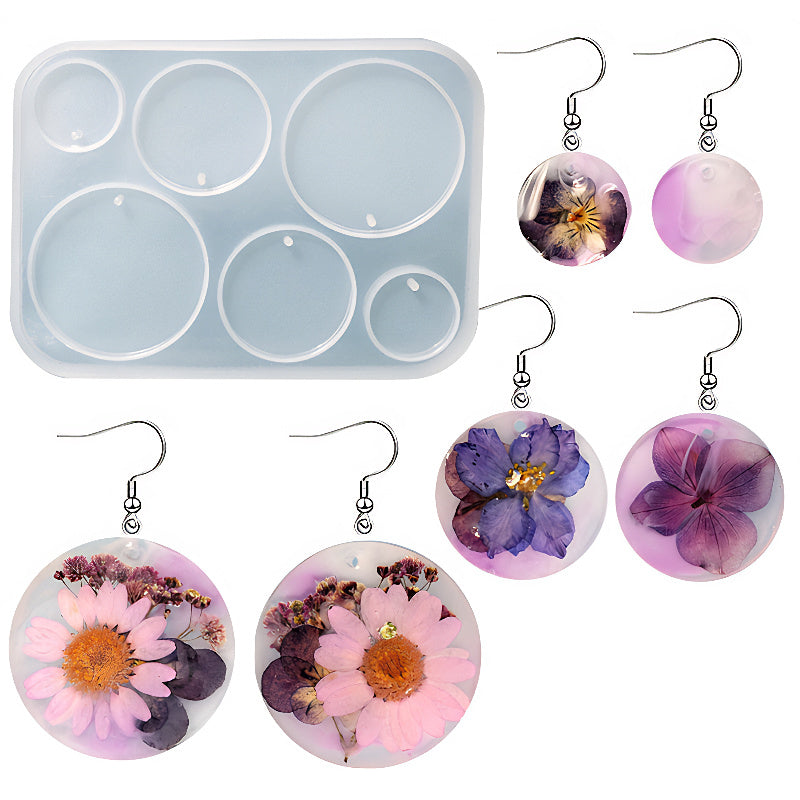 Round Jewellery Silicone Mould image 2