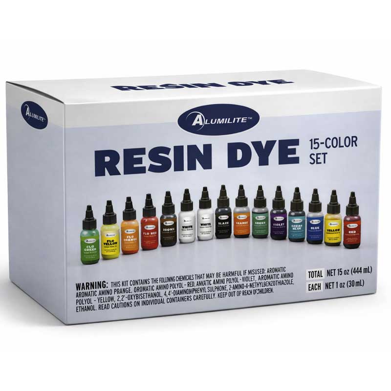 Alumilite Resin Dye Set (14 × 1oz) image 0