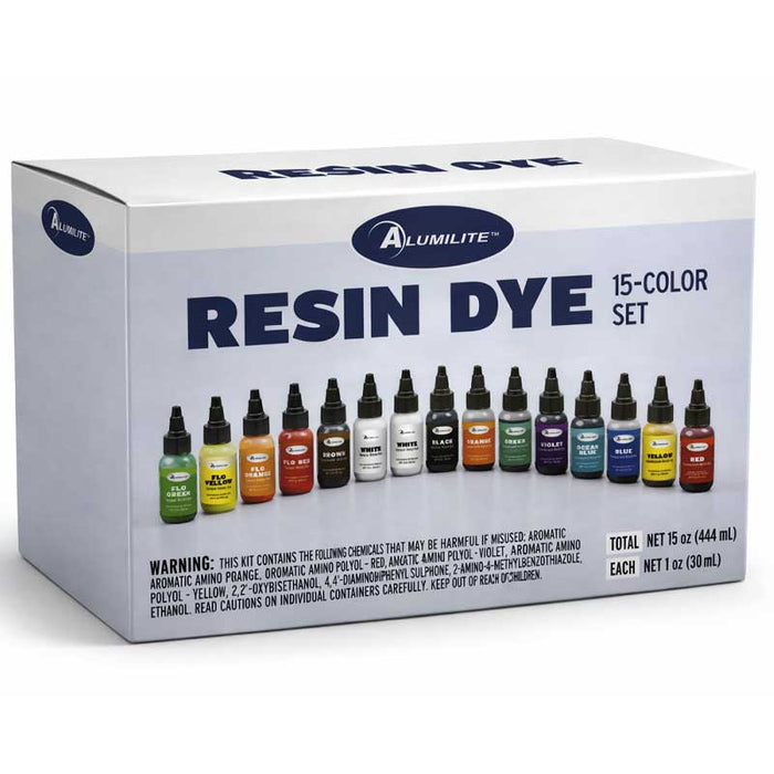Alumilite Resin Dye Set (14 × 1oz) image 0