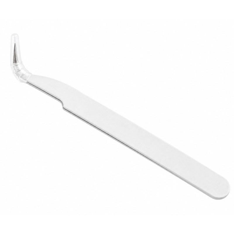 Stainless Steel Curved Tweezers RS2055 image 0