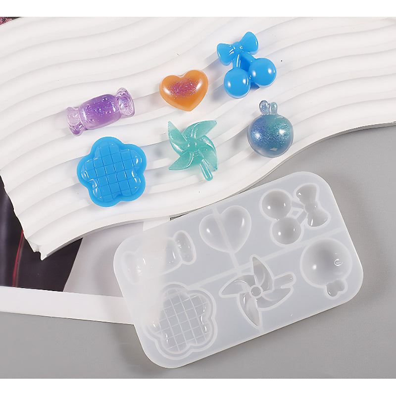 Mini Decorative Shape Silicone Mould image 2