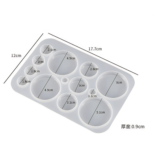 Round Silicone Mould image 1