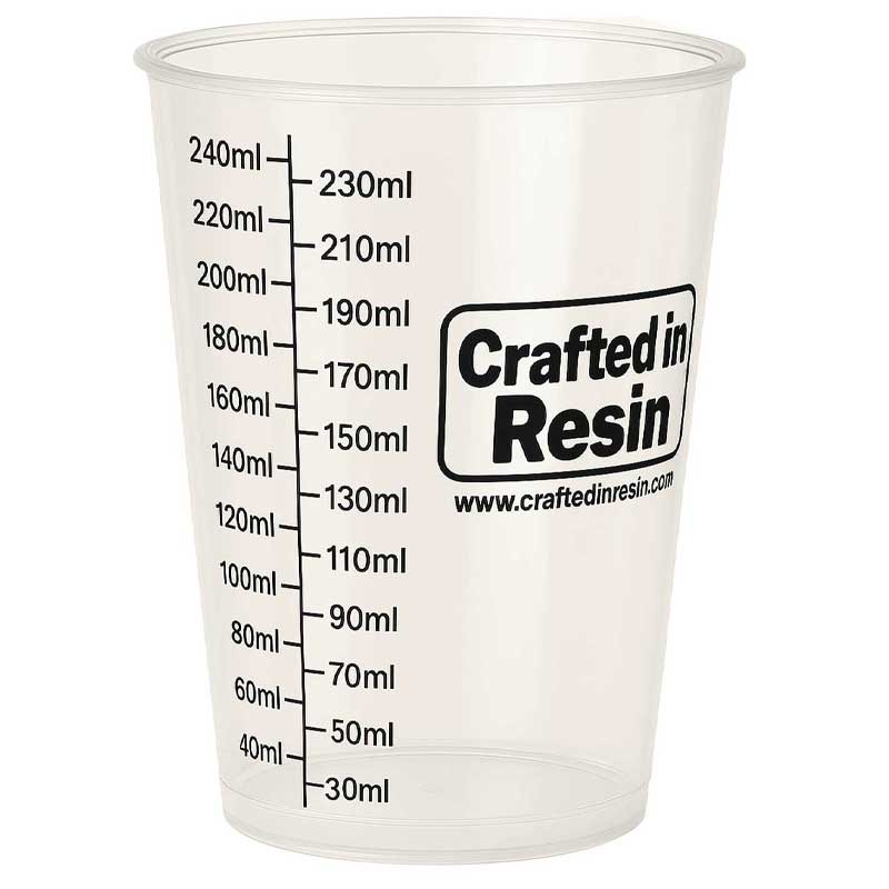Crafted in Resin Mixing Cups (8oz - 240ml) (10pk) image 0