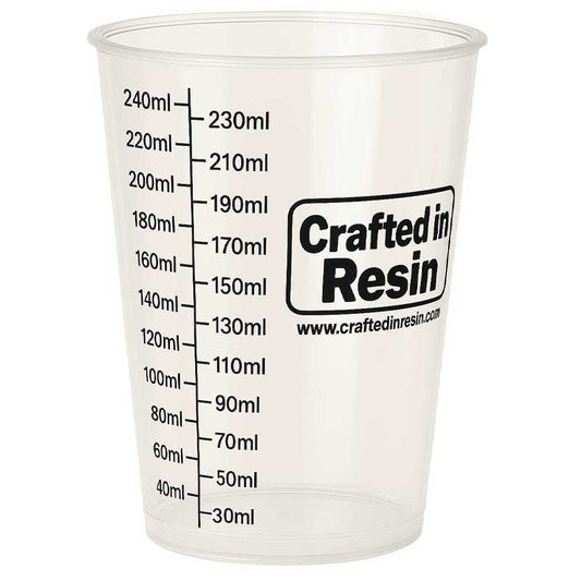 Crafted in Resin Mixing Cups (8oz - 240ml) (10pk) image 0