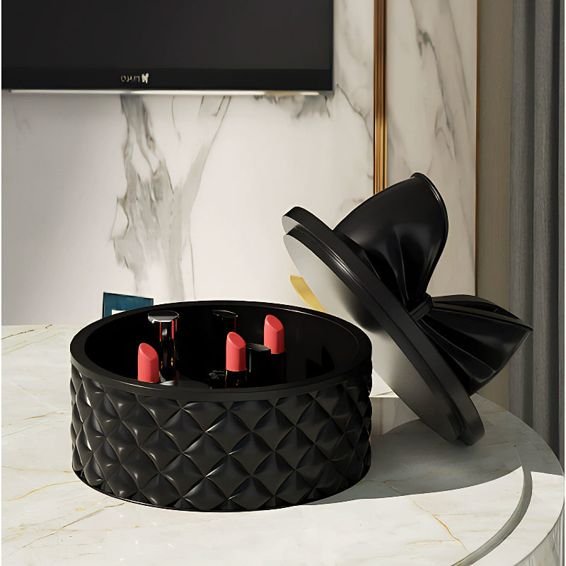 Round Gift Box Silicone Mould with Bow Lid image 8