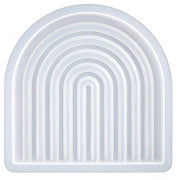 Arched Ribbed Tray Silicone Mould image 0