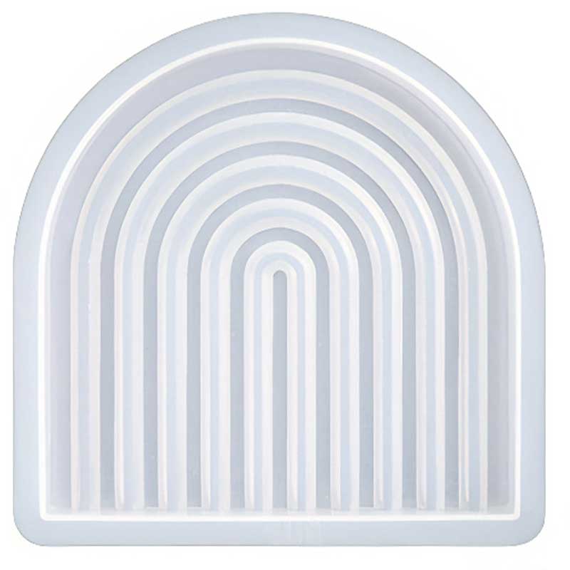 Arched Ribbed Tray Silicone Mould image 0