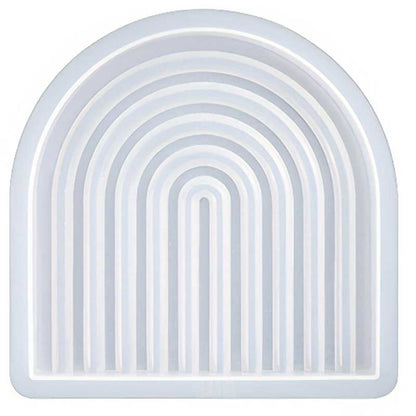 Arched Ribbed Tray Silicone Mould image 0