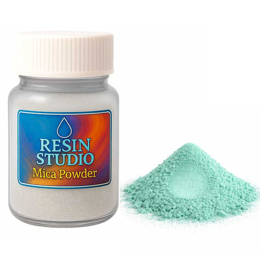Deep Dry Green Mica Powder image 0