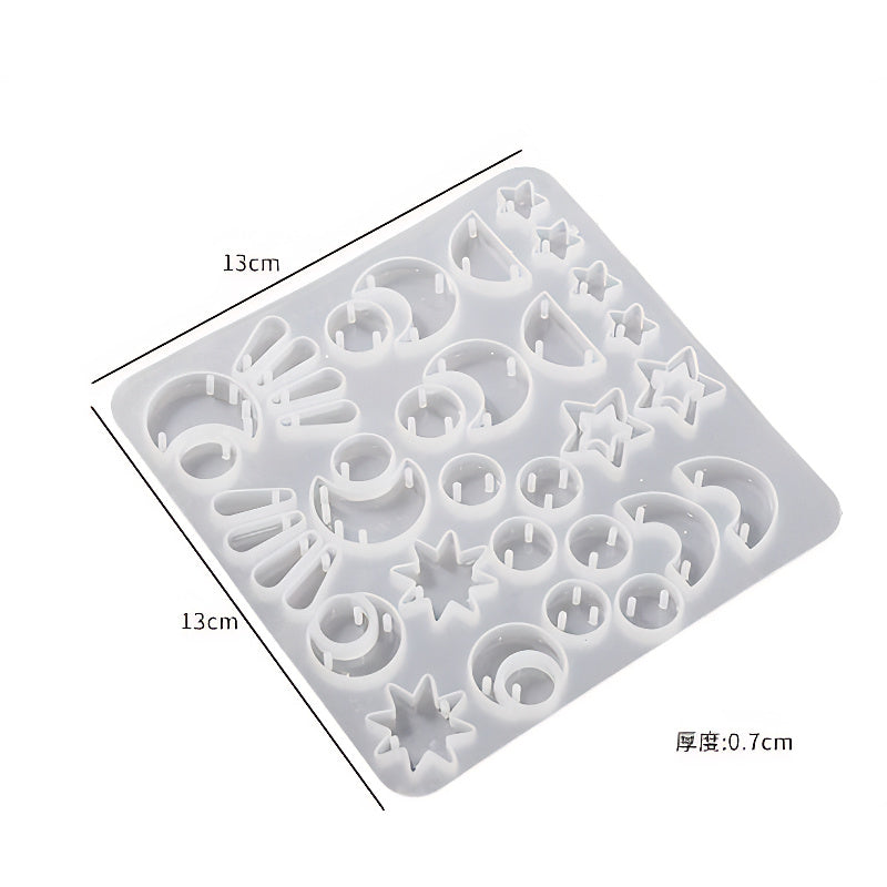 Mini Shapes Silicone Mould image 1