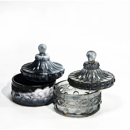 Decorative Round Container Silicone Mould image 4