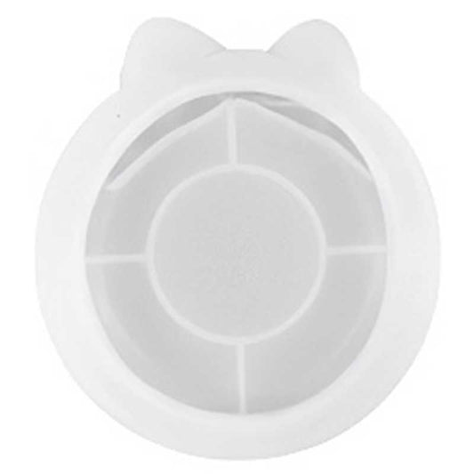 Round Tray Silicone Mould with Bow Detail image 0
