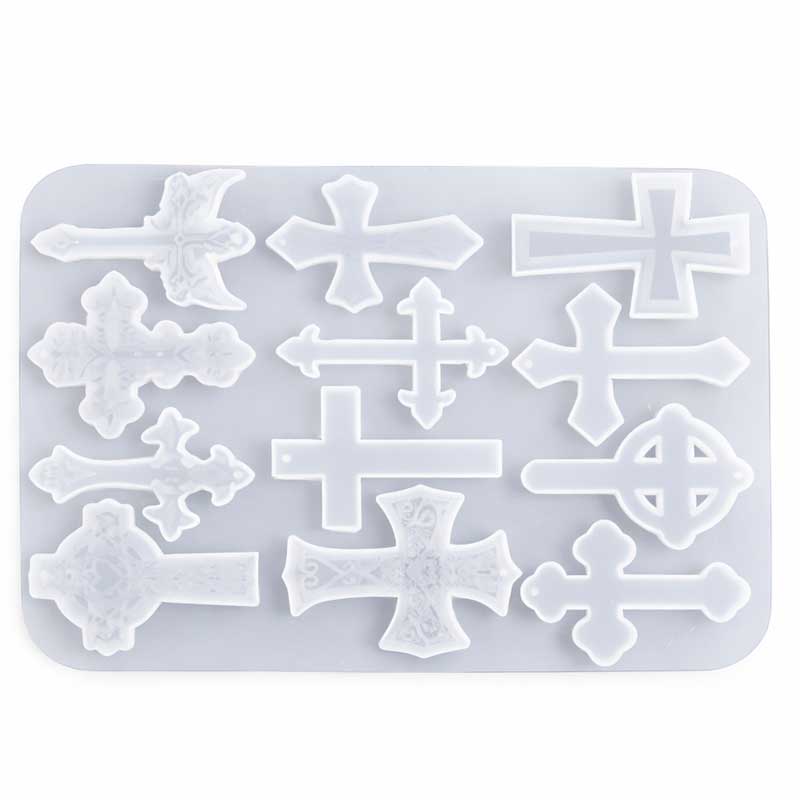 Cross Shape Silicone Mould image 0