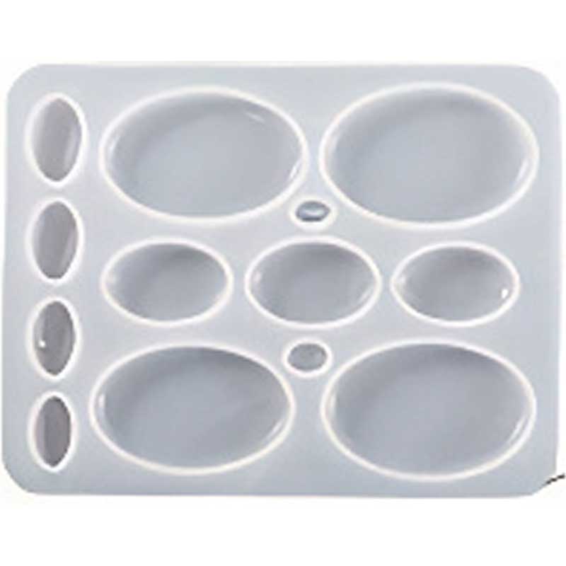 Oval Silicone Casting Mould image 0