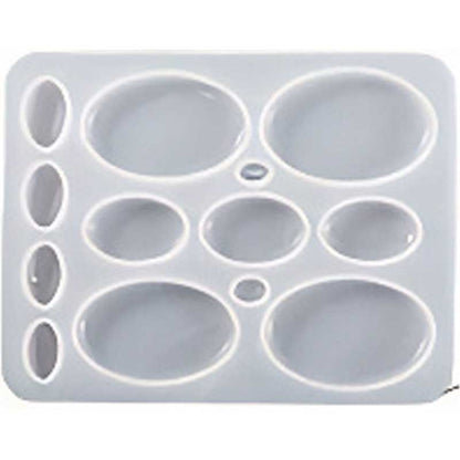 Oval Silicone Casting Mould image 0