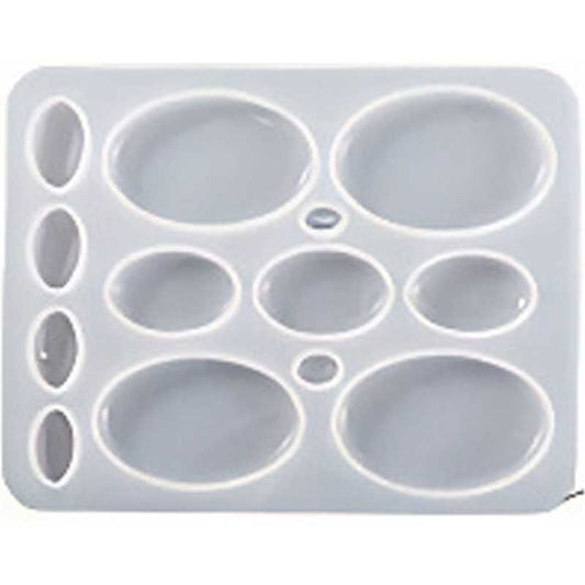 Oval Silicone Casting Mould image 0