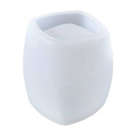 Square Tilted Pot Silicone Mould 76mm x 97mm image 0