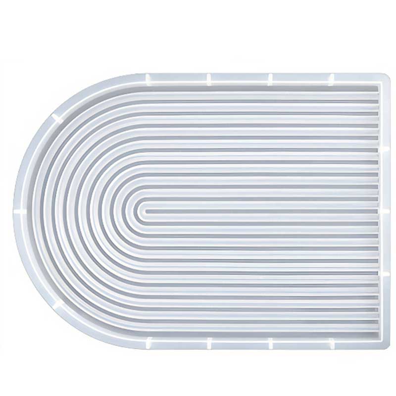 Arched Ribbed Tray Silicone Mould (330mm) image 0