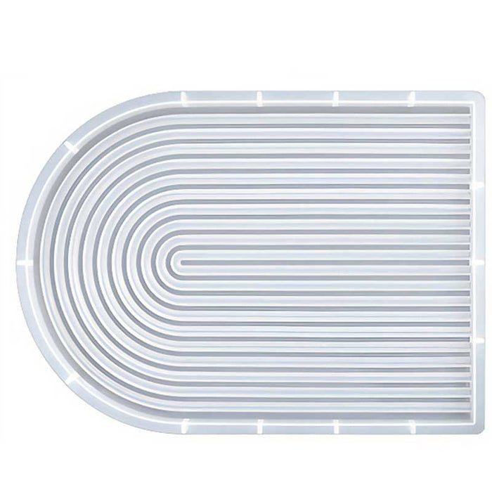Arched Ribbed Tray Silicone Mould (330mm) image 0