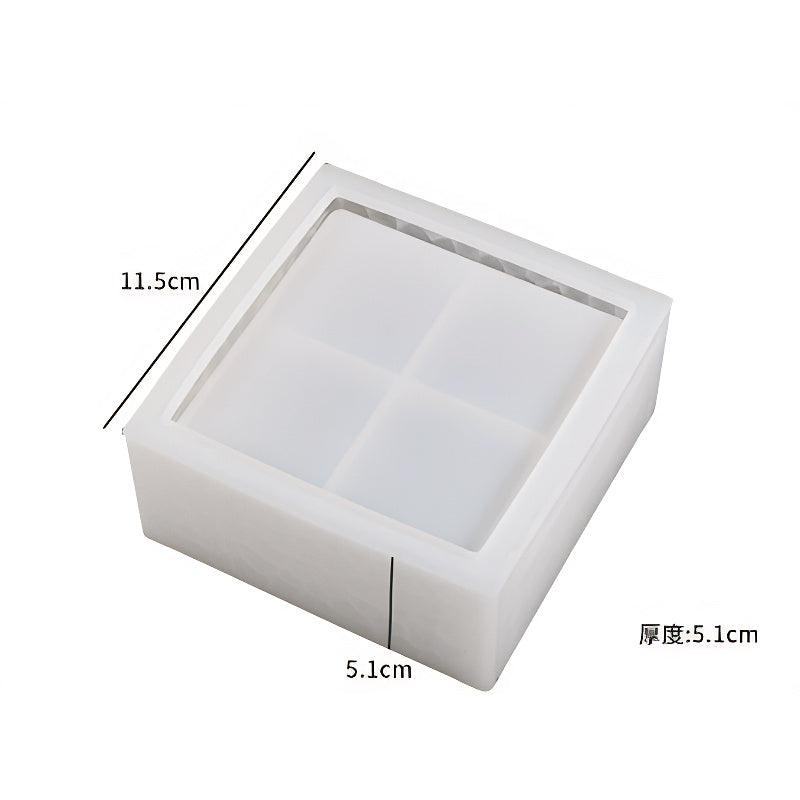 Square Storage Box Silicone Mould image 2