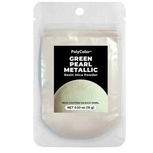 Alumilite Green Pearl Metallic Pigment Powder (15g) image 0