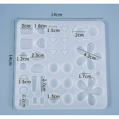 Decorative Multi-Shape Casting Silicone Mould image 4