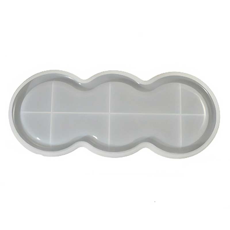 Tripple Oval Silicone Mould image 0