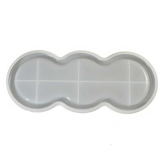 Tripple Oval Silicone Mould image 0