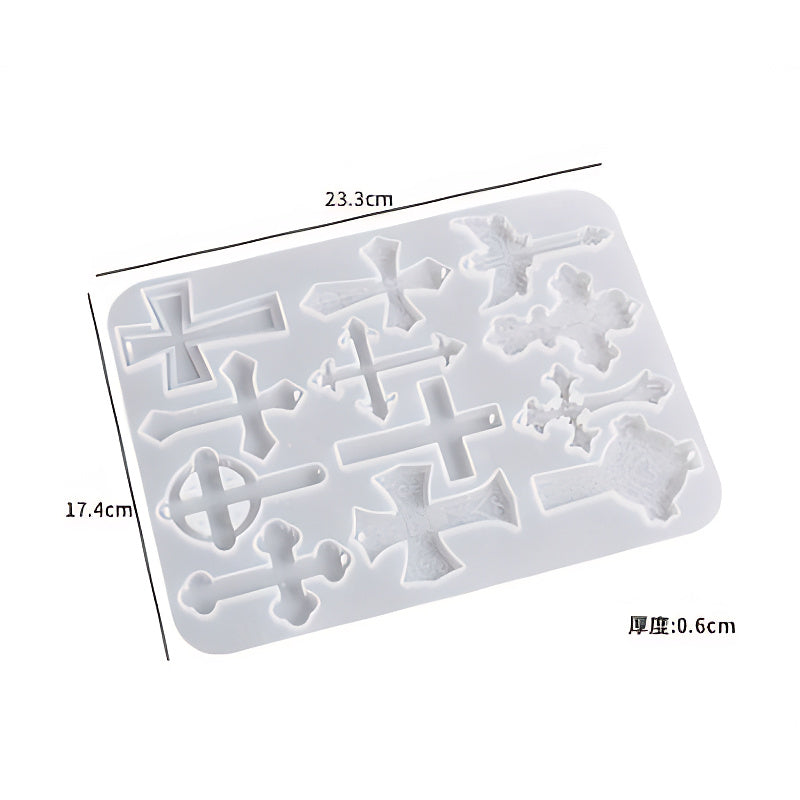 Cross Shape Silicone Mould image 9