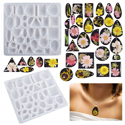 Mixed Shape Pendant Silicone Mould Tray image 4