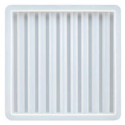Square Ribbed Tray Silicone Mould image 0