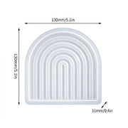 Arched Ribbed Tray Silicone Mould