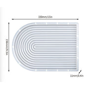 Arched Ribbed Tray Silicone Mould (330mm)