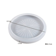 Round Lidded Storage Box Silicone Mould
