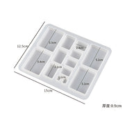Compact Square Silicone Casting Mould