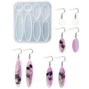Elongated Oval Jewellery Silicone Mould