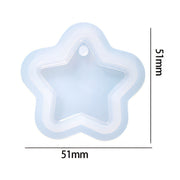 Star Pendant Silicone Mould 51mm x 51mm