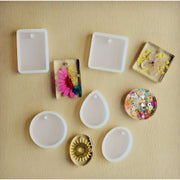 Small Pendant Shape Silicone Mould Set