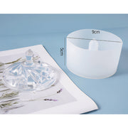 Decorative Footed Container Silicone Mould